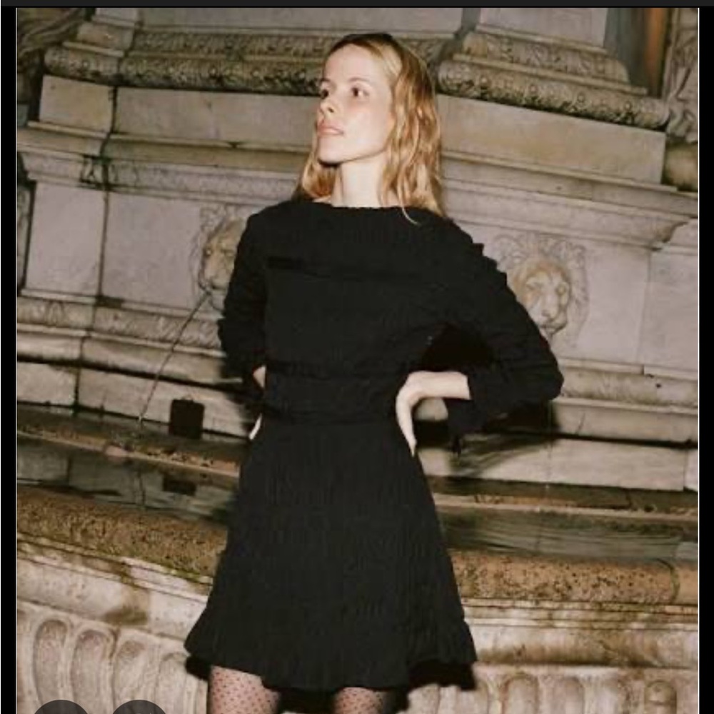 Doen Black Cecilia Dress